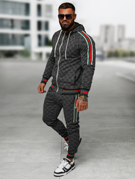 Pánska Tepláková Súprava Čierny OZONEE O/FF5111AB