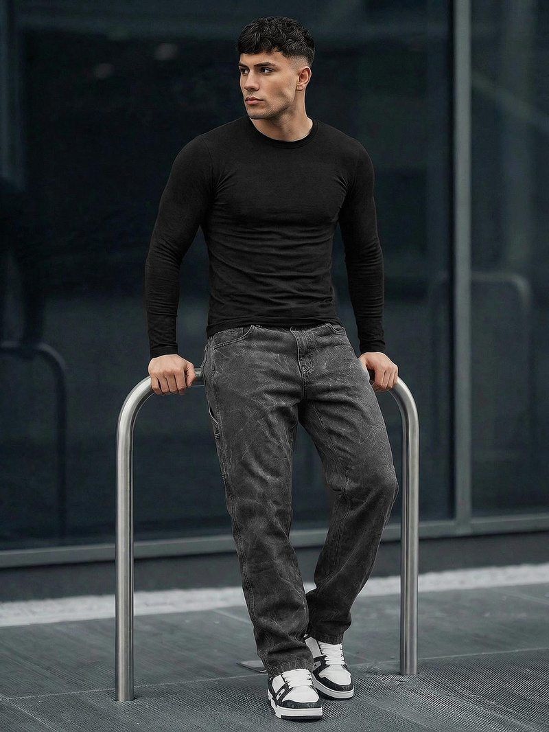 Pánske Rifle Grafitové OZONEE O/KK2828/5Z