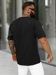 Pánske Tričko Čierne OZONEE O/YN2/631