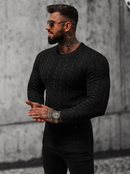 Pánsky Sveter Čierny OZONEE NB/MM6021/4Z