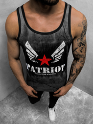 Pánske tielko Čierne OZONEE JS/SS11056Z