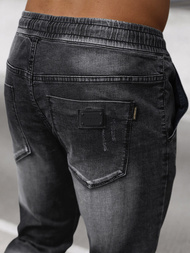 Pánske Jogger Nohavice Čierne OZONEE NB/MP0135N