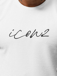 Pánske Tričko Biely OZONEE O/P1108