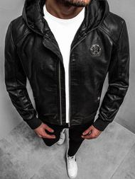 Pánska Bunda Čierna OZONEE N/5003/18Z