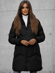 Dámska Zimná Bunda Čierna OZONEE JS/5M733/392Z