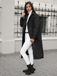 Dámska bunda čierna OZONEE JS/5M3177/392Z