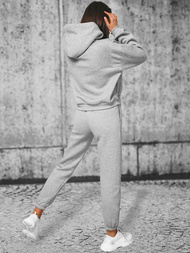 Dámska dvojdielna tepláková súprava sivý OZONEE JS/8C69/2