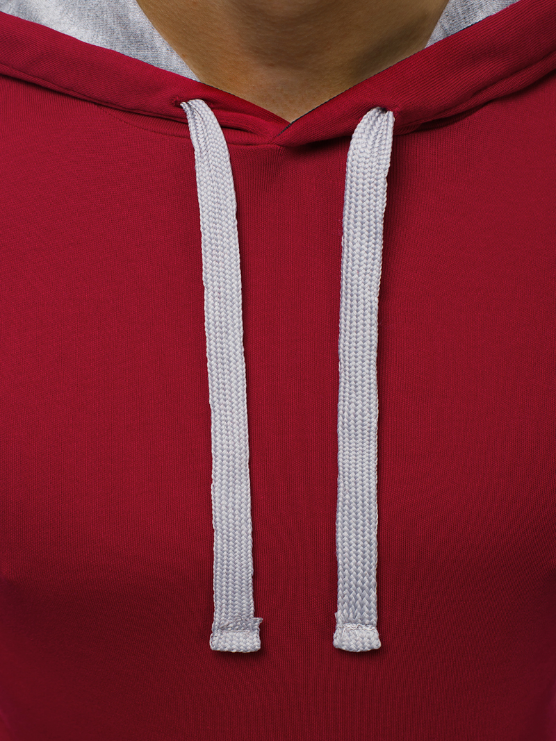 Pánske Tričko Bordové OZONEE O/1273Z