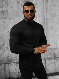 Pánsky Sveter Čierny OZONEE NB/MM6011/4