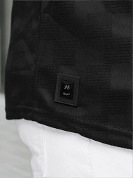 Pánske Tričko Čierne OZONEE O/QS11621