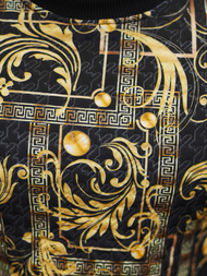 Pánska Mikina Čierna OZONEE O/D7147