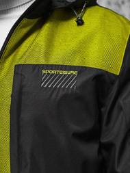 Pánska Bunda Čierna OZONEE JS/22M311/392