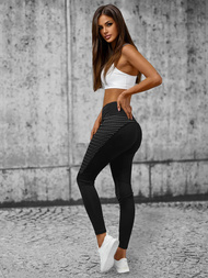 Dámske Legíny Čierne OZONEE O/YY9273