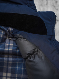 Pánska Bunda Námornícka Modrá OZONEE JS/5M718/215