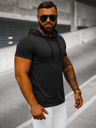 Pánske Tričko Čierne OZONEE JS/8T89/3