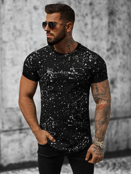 Pánske Tričko Čierne OZONEE O/P1113