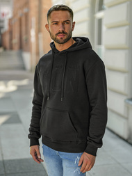 Pánska Mikina Čierna OZONEE JS/8B1773/3