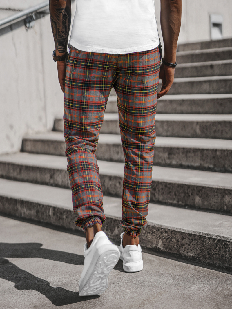 Pánske Chino Nohavice Farebné OZONEE DJ/2284/22Z