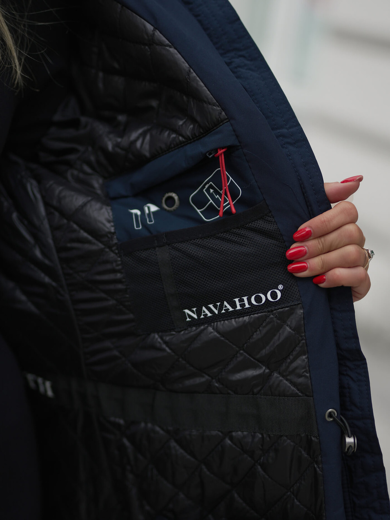 Dámska bunda námornícka modrá OZONEE O/W377