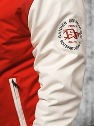 Pánska Bunda Červená OZONEE JS/84M3021/275