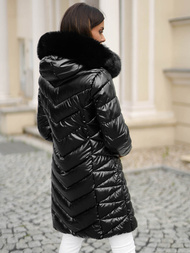 Dámska bunda čierna OZONEE JS/16M9100/392Z