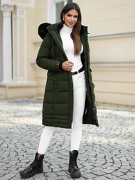 Dámska bunda khaki OZONEE O/W377Z
