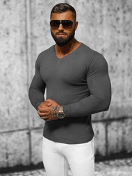 Pánsky Sveter Grafitový OZONEE NB/MMB601/3Z