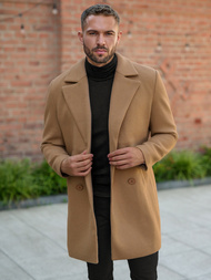 Pánsky kabát camelový OZONEE JS/11Z8269