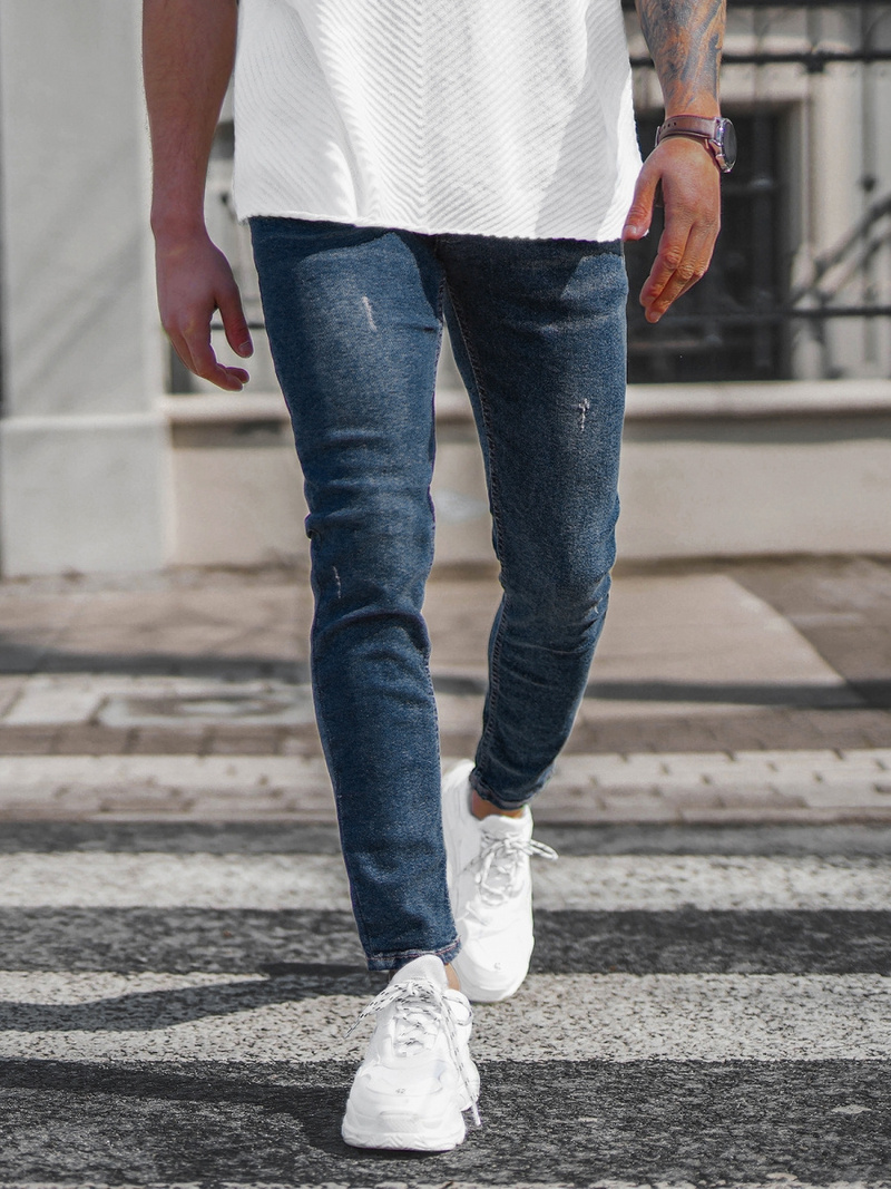 Pánske Rifle Tmavomodré OZONEE E/5193/02