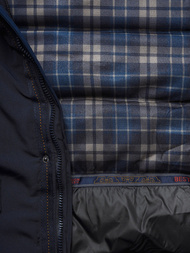 Pánska Bunda Námornícka Modrá OZONEE JS/5M718/215