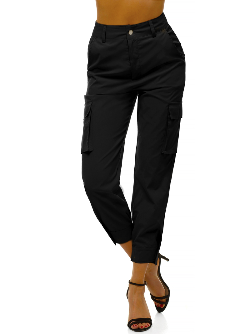 Dámske jogger nohavice Čierne OZONEE O/HM002