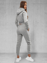 Dámska dvojdielna tepláková súprava sivá OZONEE JS/8C67/2Z