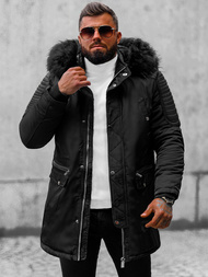 Pánska Zimná Bunda Čierna OZONEE O/88853