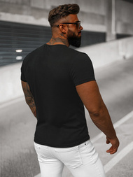 Pánske Tričko Čierne OZONEE JS/712007Z