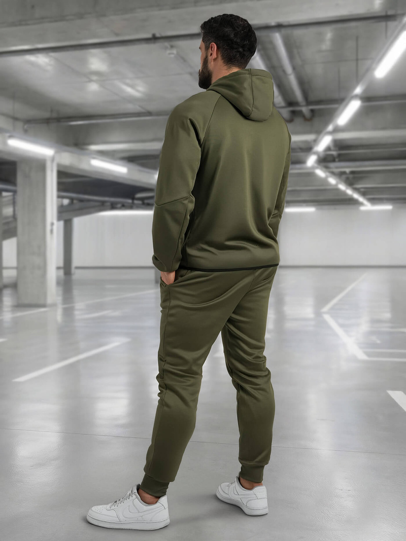 Pánska Tepláková Súprava Khaki OZONEE JS/8C1966/29