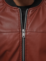 Pánska Bunda Bordová OZONEE N/6705/7Z