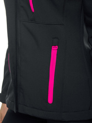 Dámska Bunda Softshell Čierna OZONEE JS/HH028/1