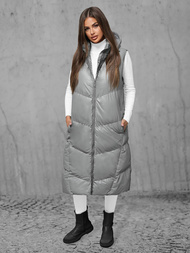 Dámska Vesta Sivé OZONEE JS/5M3183/105