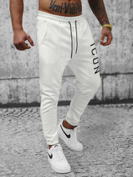 Pánske Tepláky Biele OZONEE O/D9125