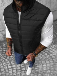 Pánska Vesta Čierna OZONEE JS/MY77Z