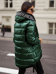 Dámska bunda zelené OZONEE JS/5M3188/238Z