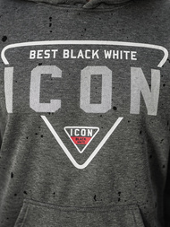 Pánska Mikina Grafitová OZONEE JS/8B1737/5