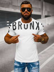 Pánske Tričko Biele OZONEE O/8T1265/1