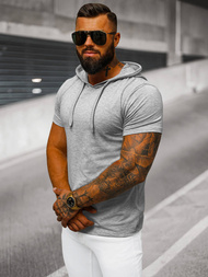 Pánske Tričko Sivý OZONEE JS/8T89/2