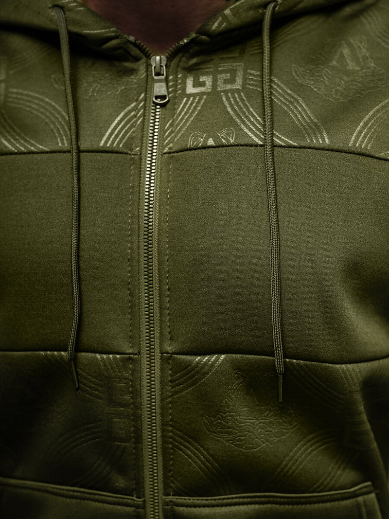 Pánska Tepláková Súprava Zelený OZONEE JS/3C555