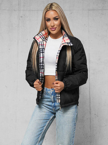 Dámska bunda čierna OZONEE JS/16M2382/392