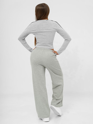 Dámska dvojdielna tepláková súprava šedá OZONEE JS/M60815AB