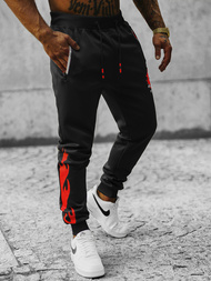 Pánske Tepláky Čierne OZONEE JS/K10237Z