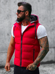 Pánska Vesta Červená OZONEE JS/5M758/270