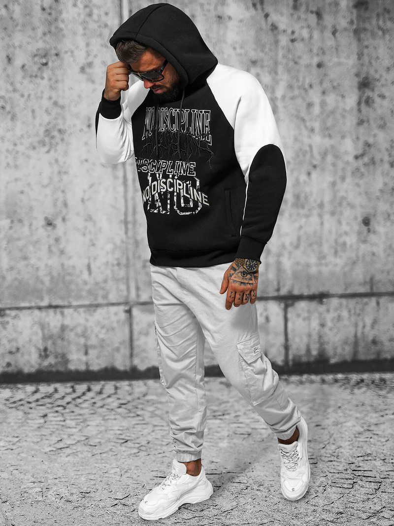 Mikina Čierna OZONEE O/SWE23037